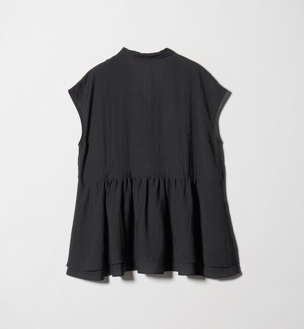 UNITED ARROWS green label relaxing「【WEB限定】＜at ease＞ペプラム ブラウス」|シャツ・ブラウス|