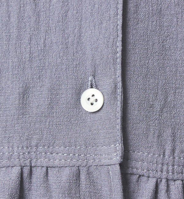 UNITED ARROWS green label relaxing「【WEB限定】＜at ease＞ペプラム ブラウス」|シャツ・ブラウス|
