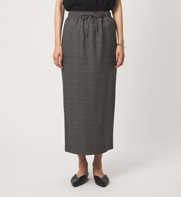 UNITED ARROWS green label relaxing「［size SHORTあり］ツイードライク スカート マシンウォッシャブル 帯電防止」|タイト|