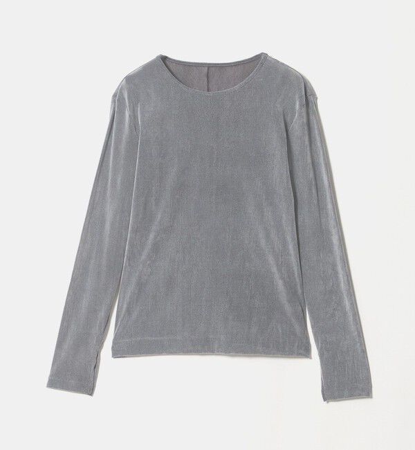 UNITED ARROWS green label relaxing「シアーフロッキー ロングスリーブ プルオーバー」|Tシャツ・カットソー|MD.GRAY