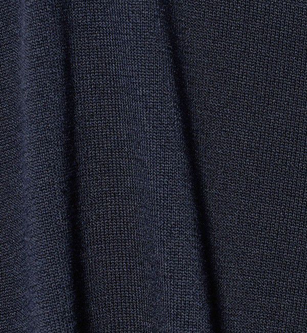 UNITED ARROWS green label relaxing「2WAY レース ポロ襟 5分袖 ニット カーディガン」|カーディガン|