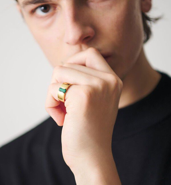 BEAUTY&YOUTH UNITED ARROWS「＜eoa＞ストーン シック リング」|リング|