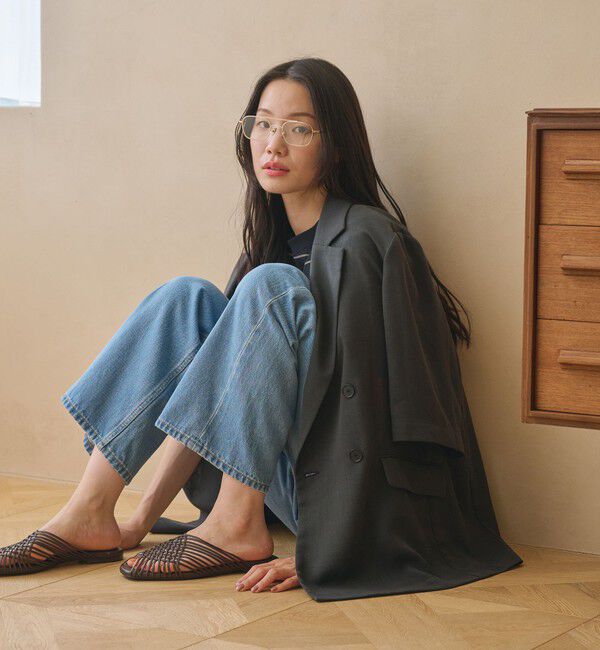BEAUTY&YOUTH UNITED ARROWS「ポリエステル メッシュ ハーフスリーブ ジャケット ウォッシャブル」|テーラードジャケット|