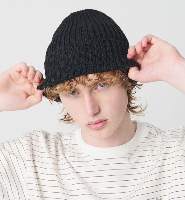 BEAUTY&YOUTH UNITED ARROWS「＜GRILLO＞リネン ニット キャップ」|ニット帽|
