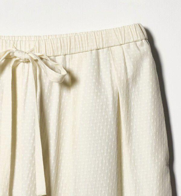 BEAUTY&YOUTH UNITED ARROWS「ドット パイピング ワイド イージーパンツ ウォッシャブル/ライナー」|その他|