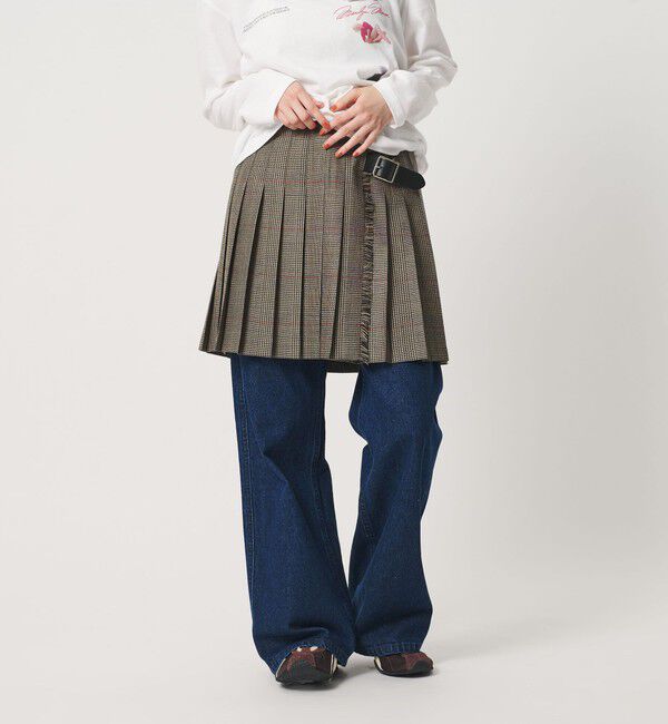 BEAUTY&YOUTH UNITED ARROWS「【別注】＜O'NEIL of DUBLIN＞プリーツ ミニスカート」|スカート|