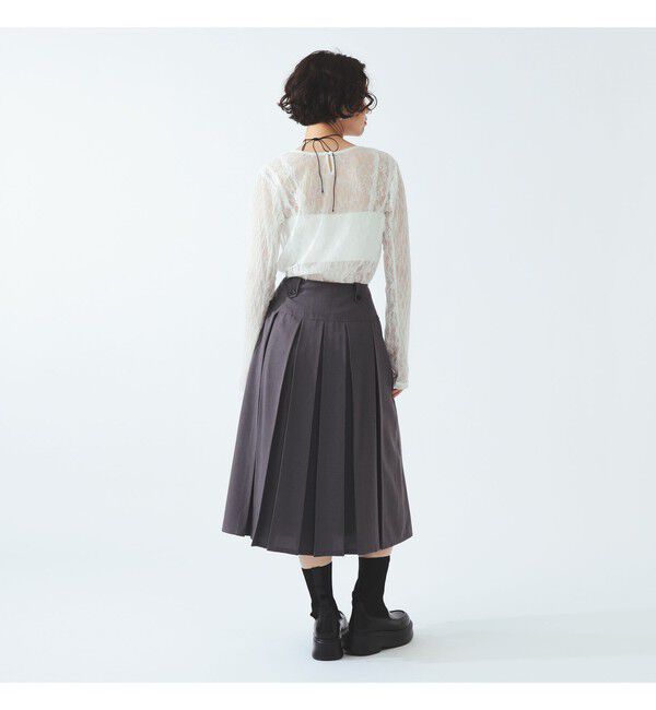 Ray BEAMS 「レース テープ キリカエ Tシャツ」|Tシャツ・カットソー|