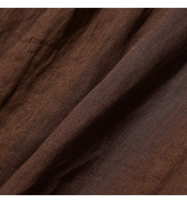 Ray BEAMS 「リネン スキッパー シャツ     26SS  日除け 紫外線対策 冷房対策 洗える 夏コーデ レジャー 麻」|シャツ・ブラウス|