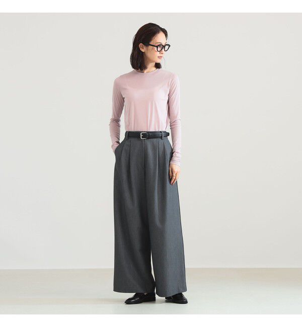 Demi-Luxe BEAMS 「【接触冷感】コットン ハイツイストシアー Tシャツ 26SS」|Tシャツ・カットソー|