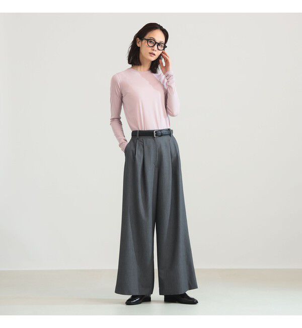 Demi-Luxe BEAMS 「【接触冷感】コットン ハイツイストシアー Tシャツ 26SS」|Tシャツ・カットソー|