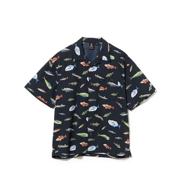 BEAMS「【別注】Columbia / PFG 総柄シャツ」|シャツ・ブラウス|Collegiate