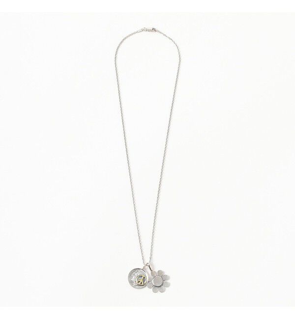 BEAMS「NORTH WORKS / Flower Coin Necklace」|ネックレス|