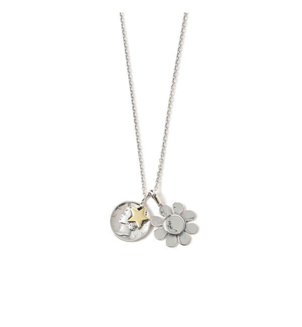 BEAMS「NORTH WORKS / Flower Coin Necklace」|ネックレス|STAR
