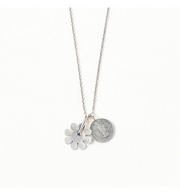 BEAMS「NORTH WORKS / Flower Coin Necklace」|ネックレス|