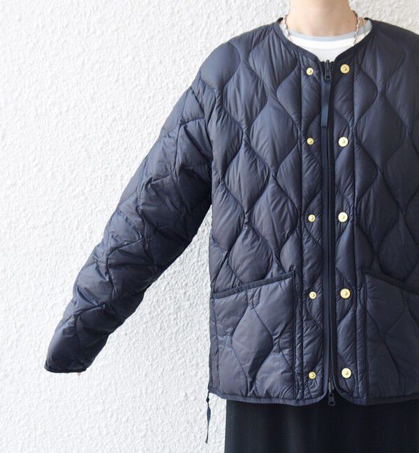 SHIPS for women「【SHIPS別注】TAION:〈手洗い可能〉リブ マルチ WAY ダウン ジャケット」|ダウン|