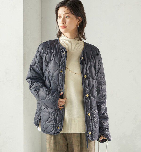 SHIPS for women「【SHIPS別注】TAION:〈手洗い可能〉リブ マルチ WAY ダウン ジャケット」|ダウン|