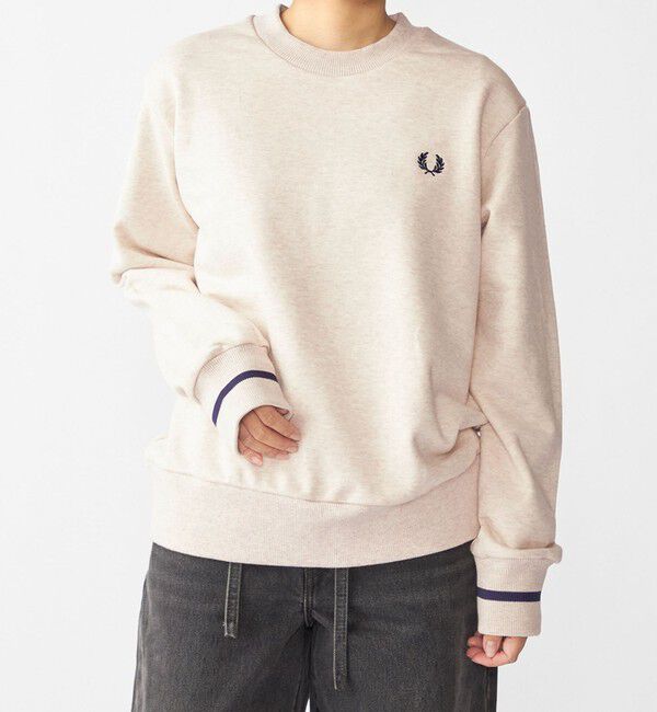 SHIPS「【SHIPS別注】FRED PERRY: シングル ティップ スウェットシャツ」|スウェット・ジャージ|