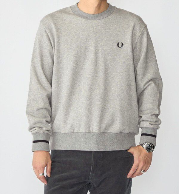 SHIPS「【SHIPS別注】FRED PERRY: シングル ティップ スウェットシャツ」|スウェット・ジャージ|