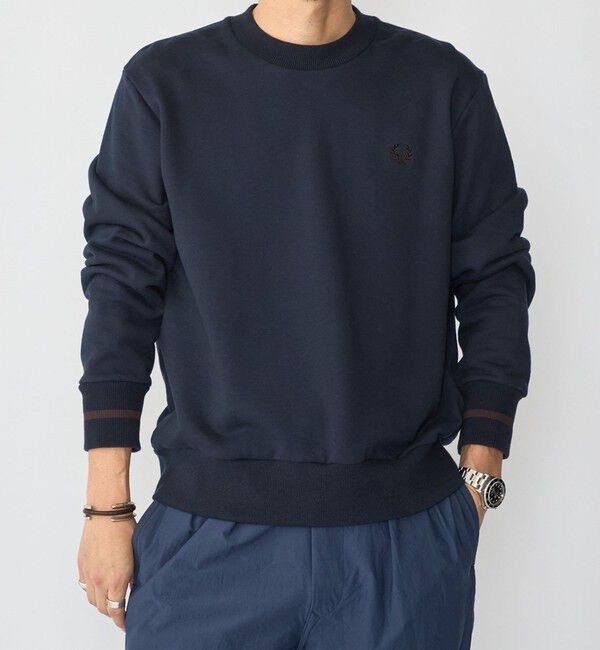 SHIPS「【SHIPS別注】FRED PERRY: シングル ティップ スウェットシャツ」|スウェット・ジャージ|