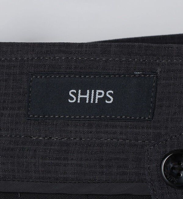 SHIPS「SHIPS:〈撥水/防しわ/洗濯機可能〉DOT AIR(R)スラックス(セットアップ対応)」|スラックス|