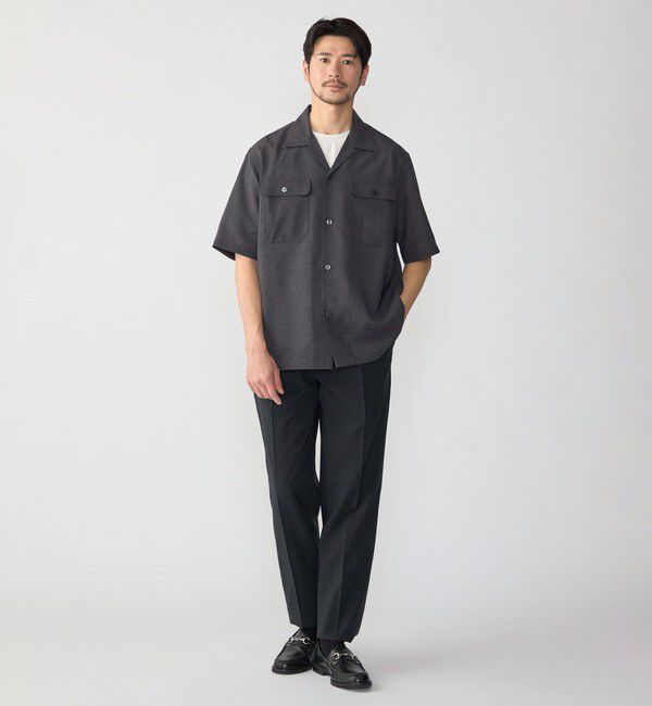 SHIPS「SHIPS:〈撥水/防しわ/洗濯機可能〉DOT AIR(R)スラックス(セットアップ対応)」|スラックス|
