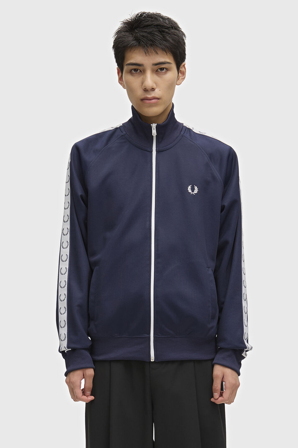 FRED PERRY 「FRED PERRY／Taped Track Jacket／フレッドペリートラックジャケット」|スウェット・ジャージ|