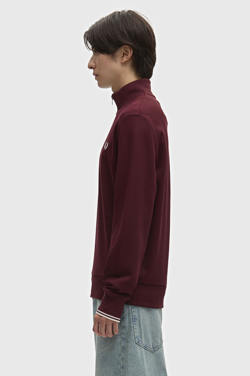 FRED PERRY 「FRED PERRY／Half Zip Sweatshirt／フレッドペリーハーフジップスウェットシャツ」|スウェット・ジャージ|