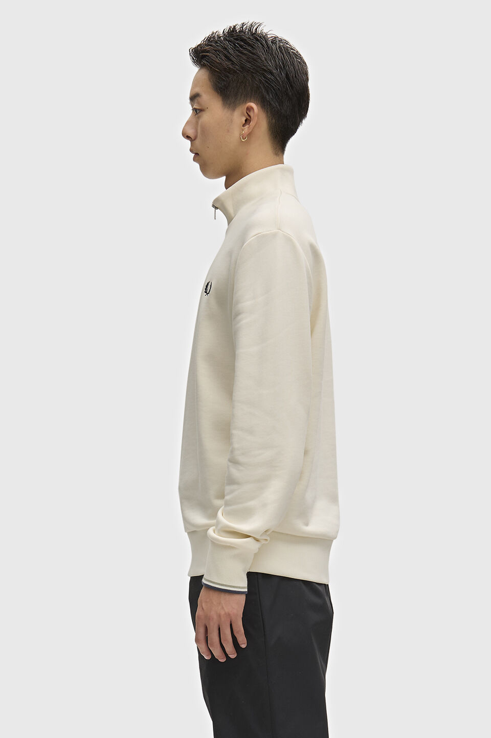 FRED PERRY 「FRED PERRY／Half Zip Sweatshirt／フレッドペリーハーフジップスウェットシャツ」|スウェット・ジャージ|