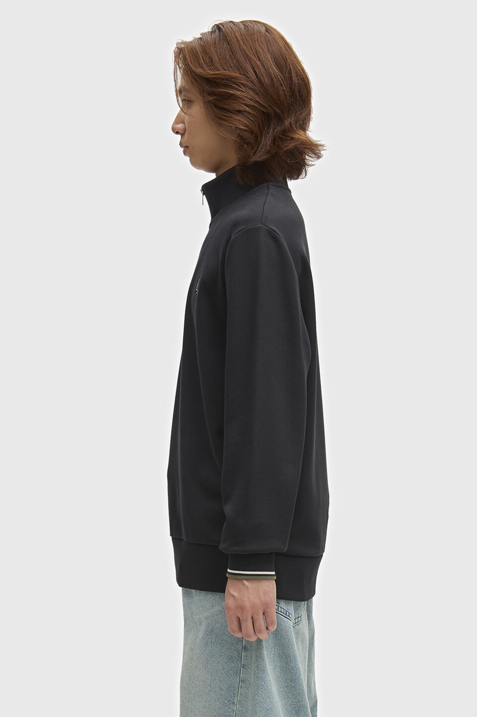 FRED PERRY 「FRED PERRY／Half Zip Sweatshirt／フレッドペリーハーフジップスウェットシャツ」|スウェット・ジャージ|