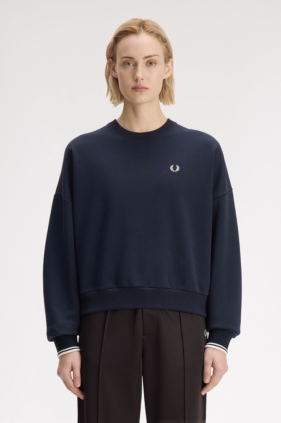 FRED PERRY 「FRED PERRY／Tipped Sweatshirt／ティップラインスウェットシャツ」|スウェット・ジャージ|