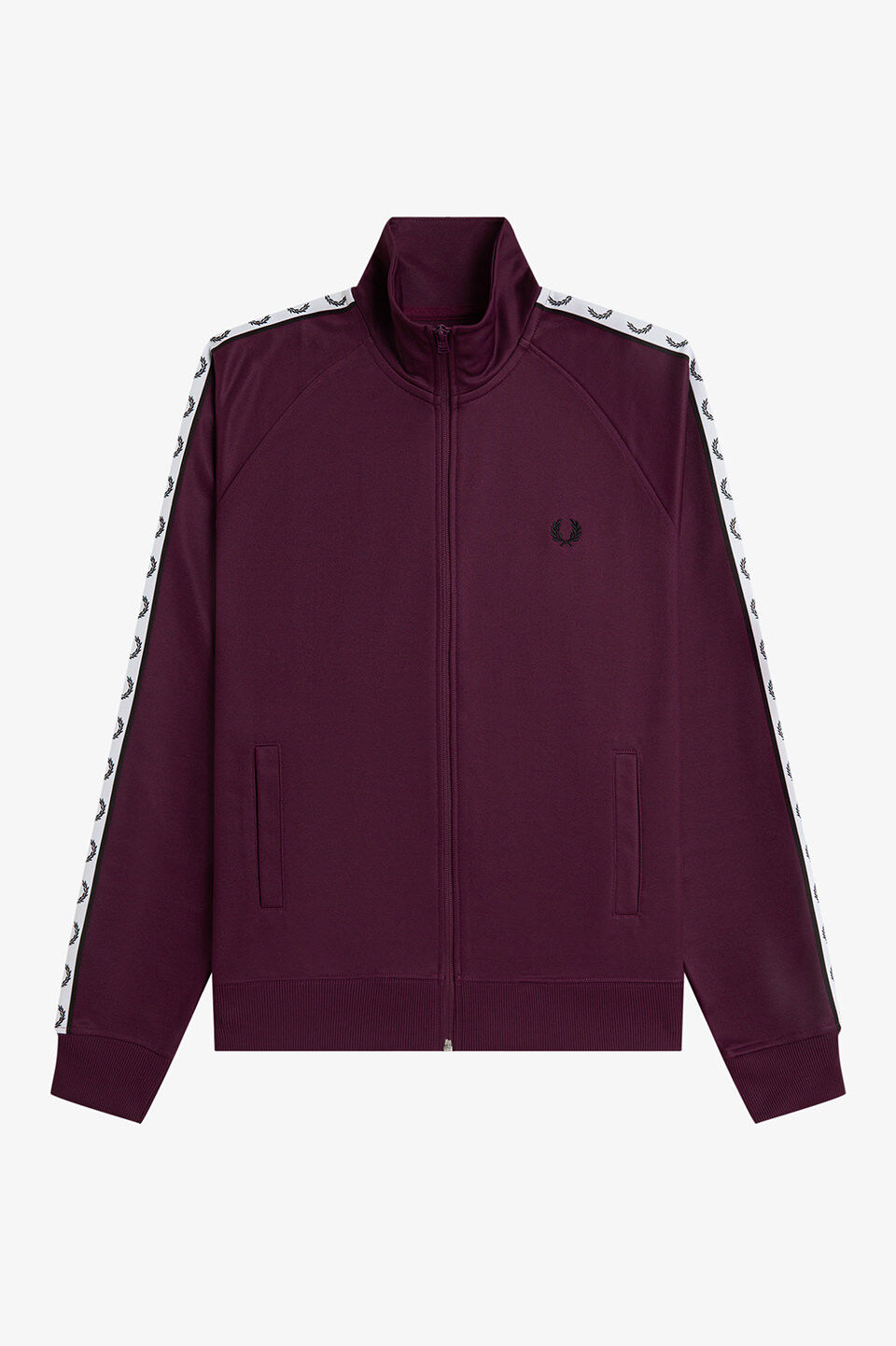 FRED PERRY 「FRED PERRY／Contrast Tape Track Jacket／フレッドペリー コントラストテープトラックジャケット」|ブルゾン・スタジャン|