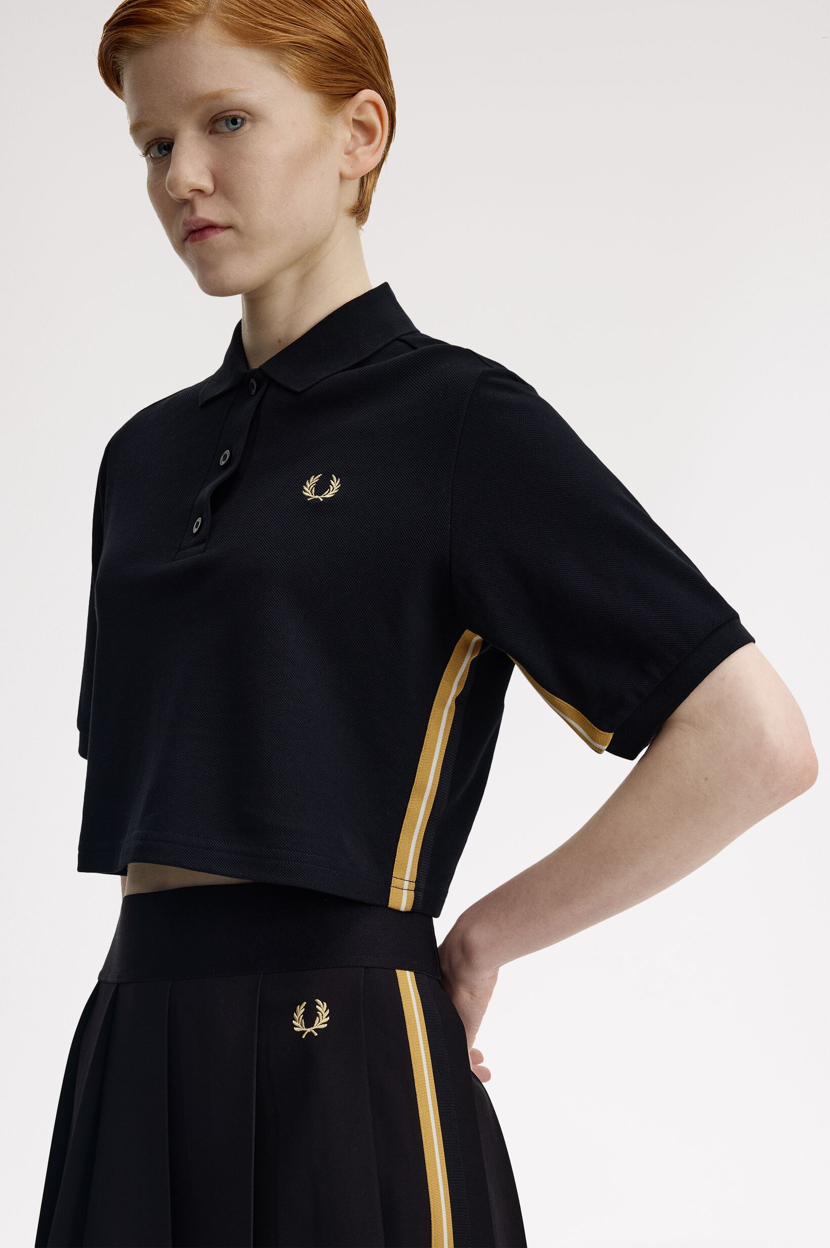 FRED PERRY 「Tape Detail Polo Shirt／テープディテールポロシャツ」|Tシャツ・カットソー|