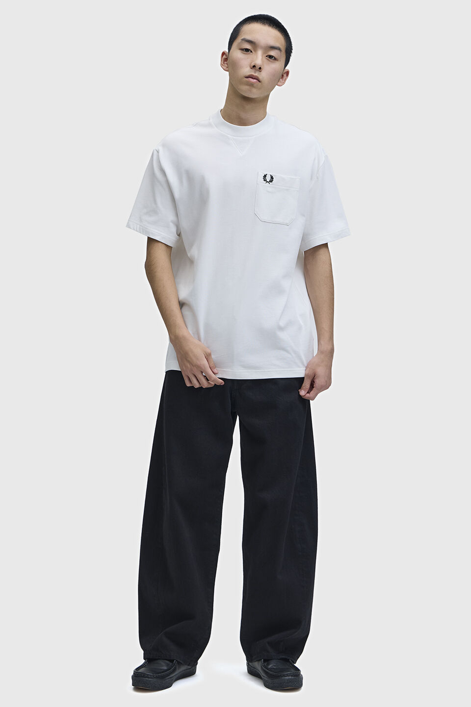 FRED PERRY 「FRED PERRY／Pocket Detail T-Shirt／ポケットディテールTシャツ」|Tシャツ・カットソー|
