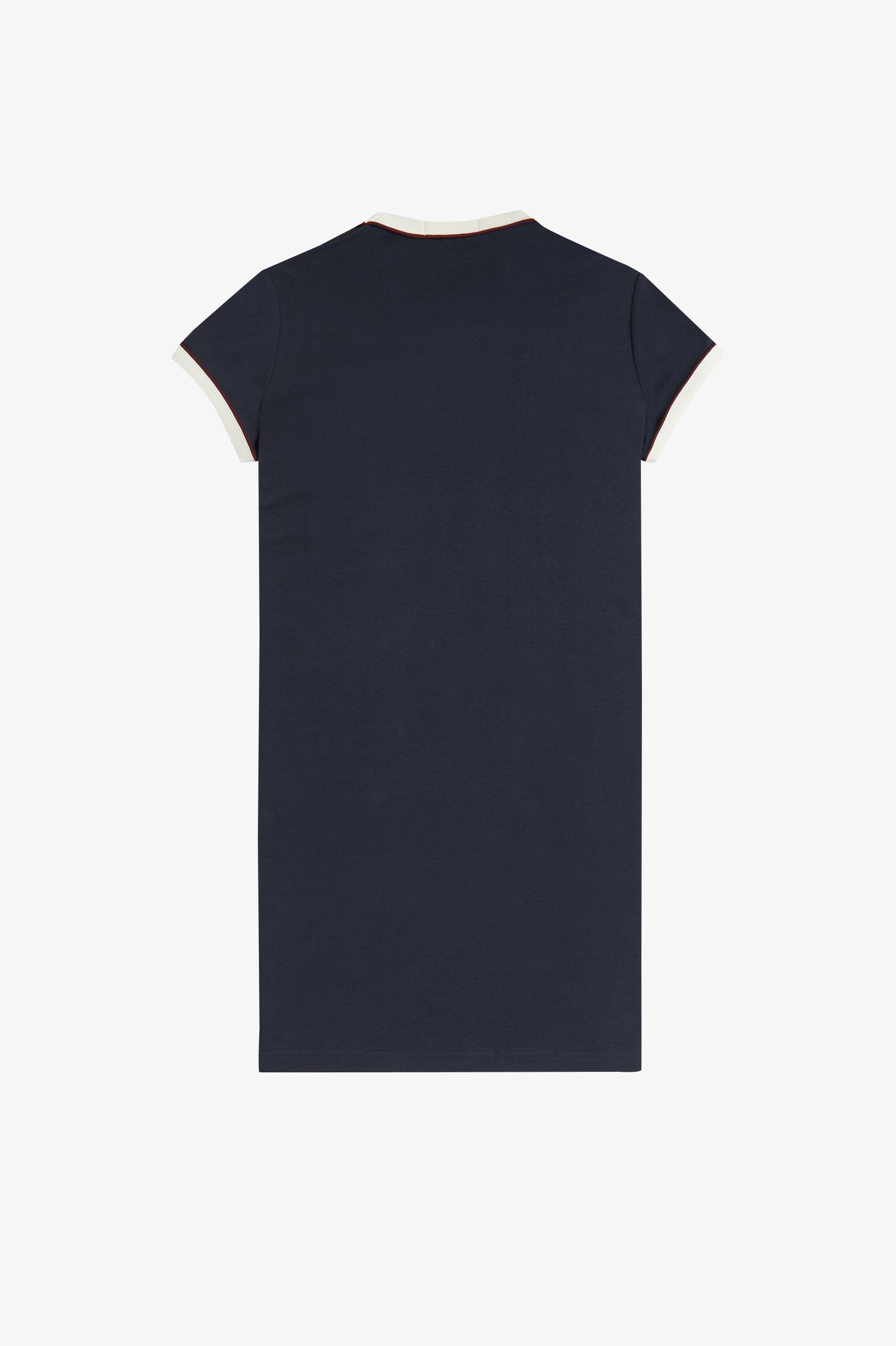 FRED PERRY 「Piped Seams V-Neck T-Shirt Dress／パイピングシームVネックTシャツワンピース」|ワンピース|
