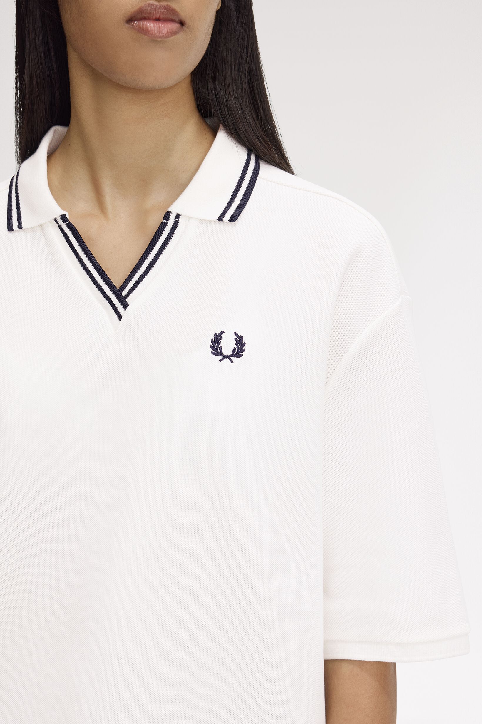 FRED PERRY 「Open Collar Tipped Polo Shirt／オープンカラーティップラインポロシャツ」|Tシャツ・カットソー|