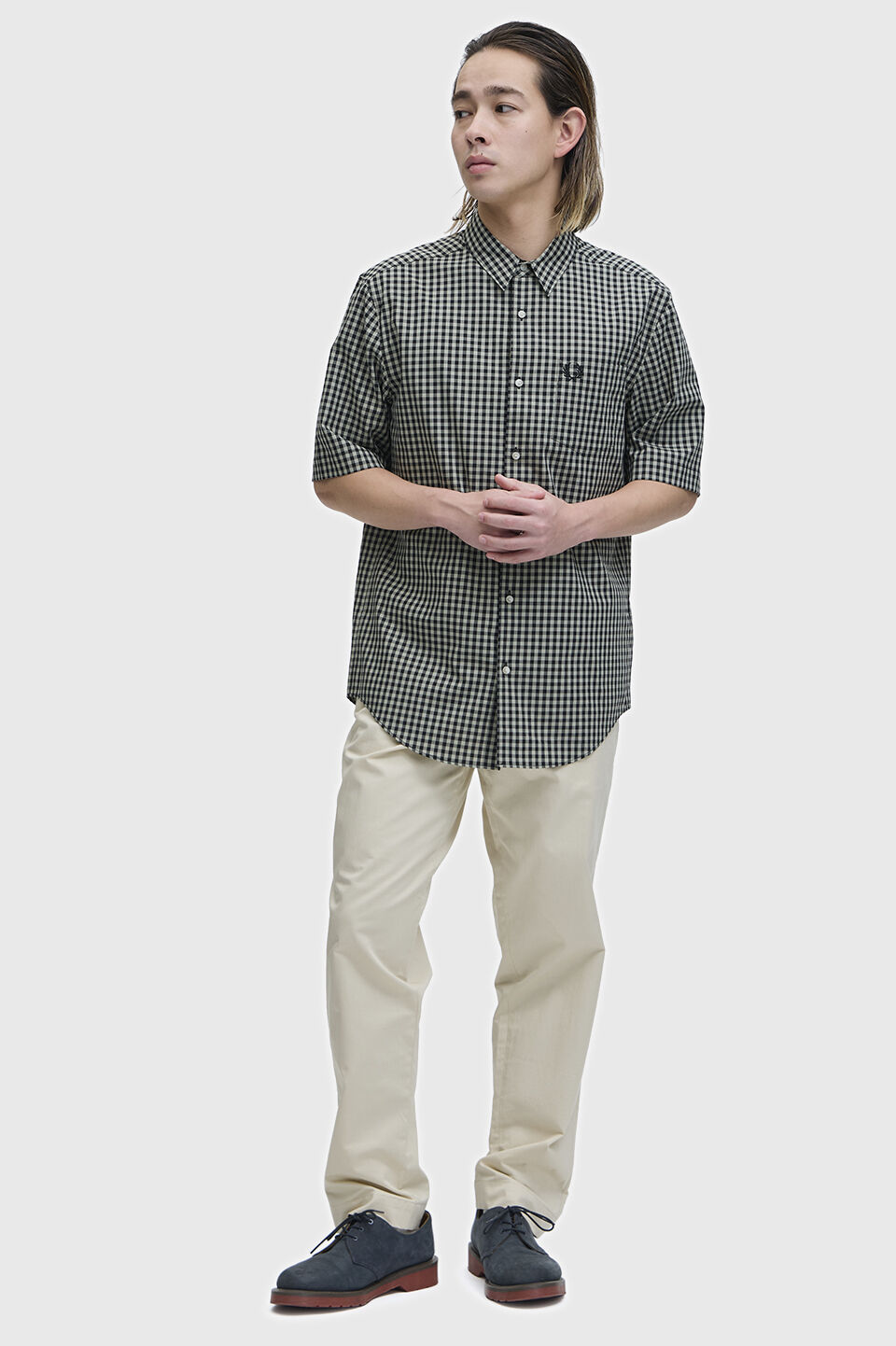 FRED PERRY 「Gingham Short Sleeve Shirt／ギンガムチェック半袖シャツ」|シャツ・ブラウス|