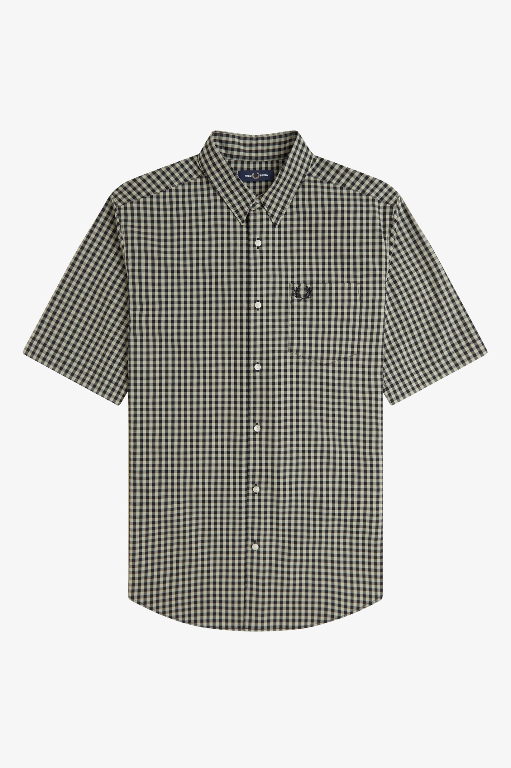 FRED PERRY 「Gingham Short Sleeve Shirt／ギンガムチェック半袖シャツ」|シャツ・ブラウス|