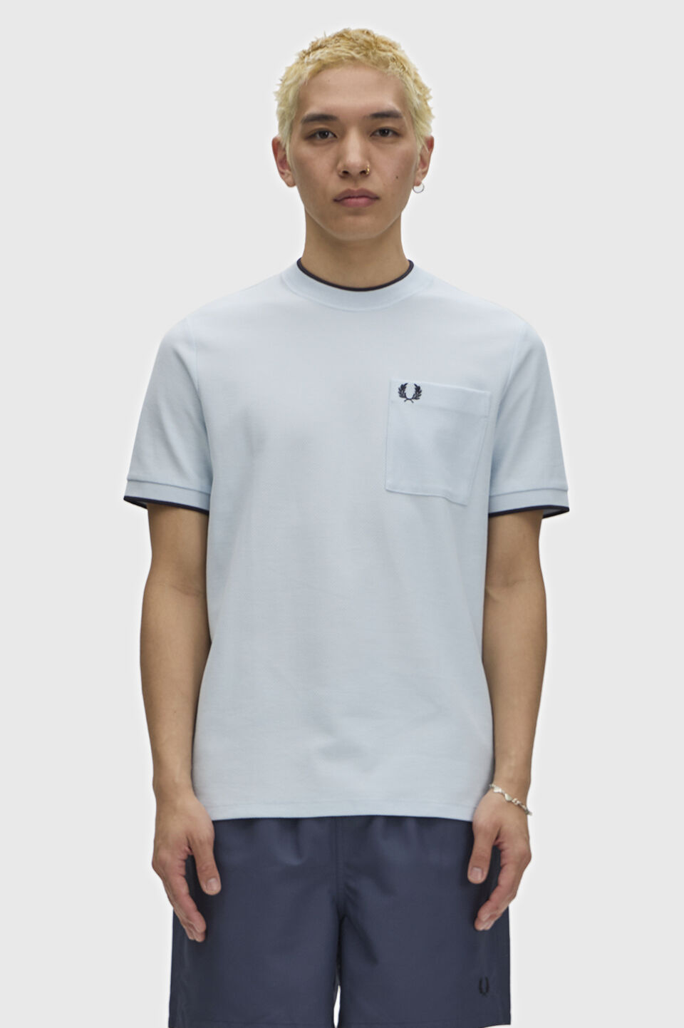 FRED PERRY 「Pocket Detail Pique T-Shirt／ポケットディティールピケTシャツ」|Tシャツ・カットソー|