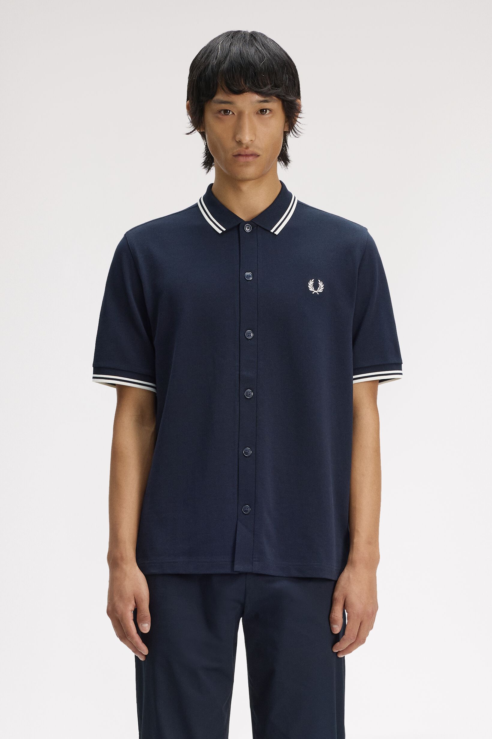 FRED PERRY 「Button Through Polo Shirt／ボタンスルーポロシャツ」|シャツ・ブラウス|