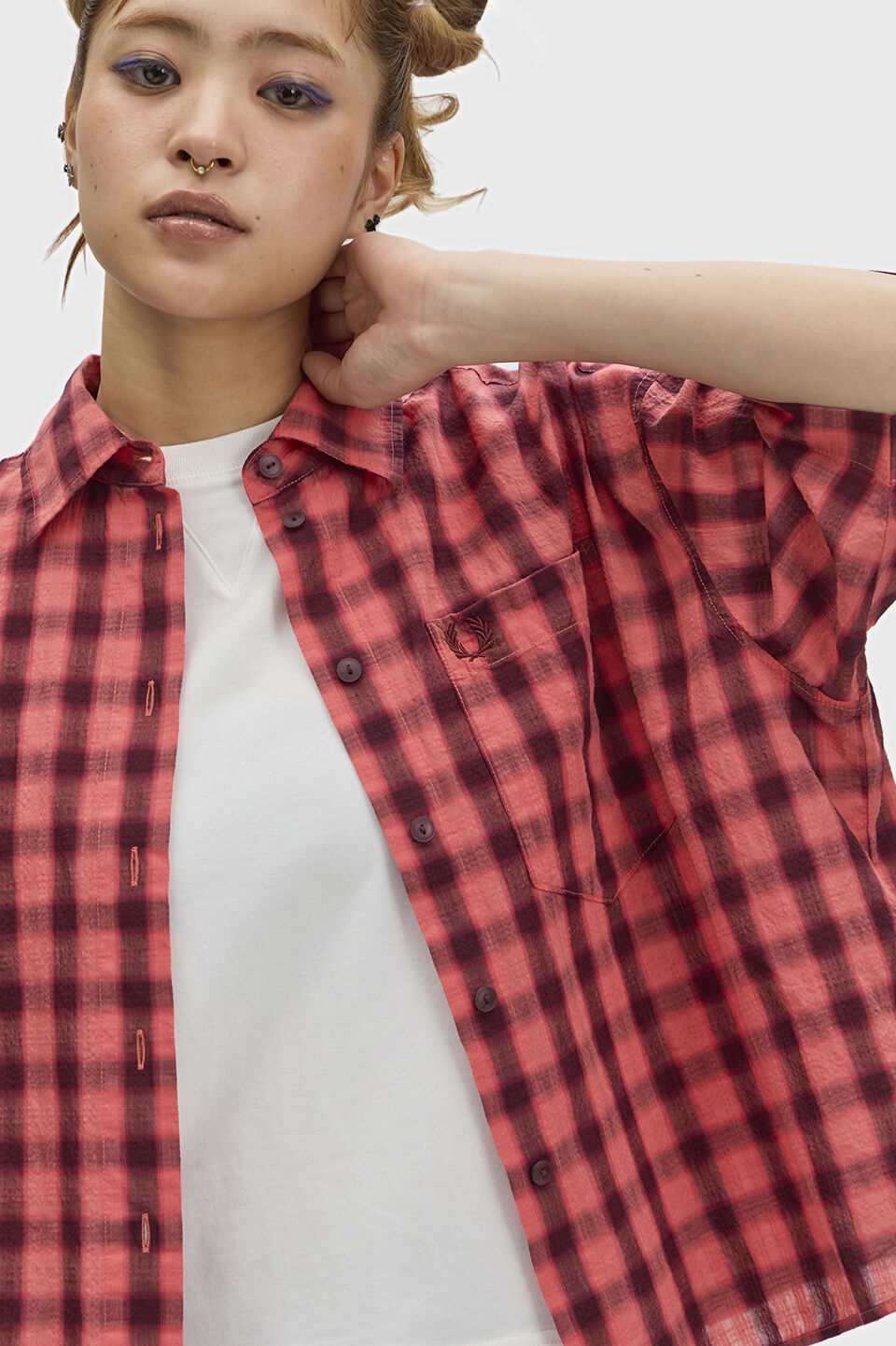 FRED PERRY 「Textured Check Shirt」|シャツ・ブラウス|
