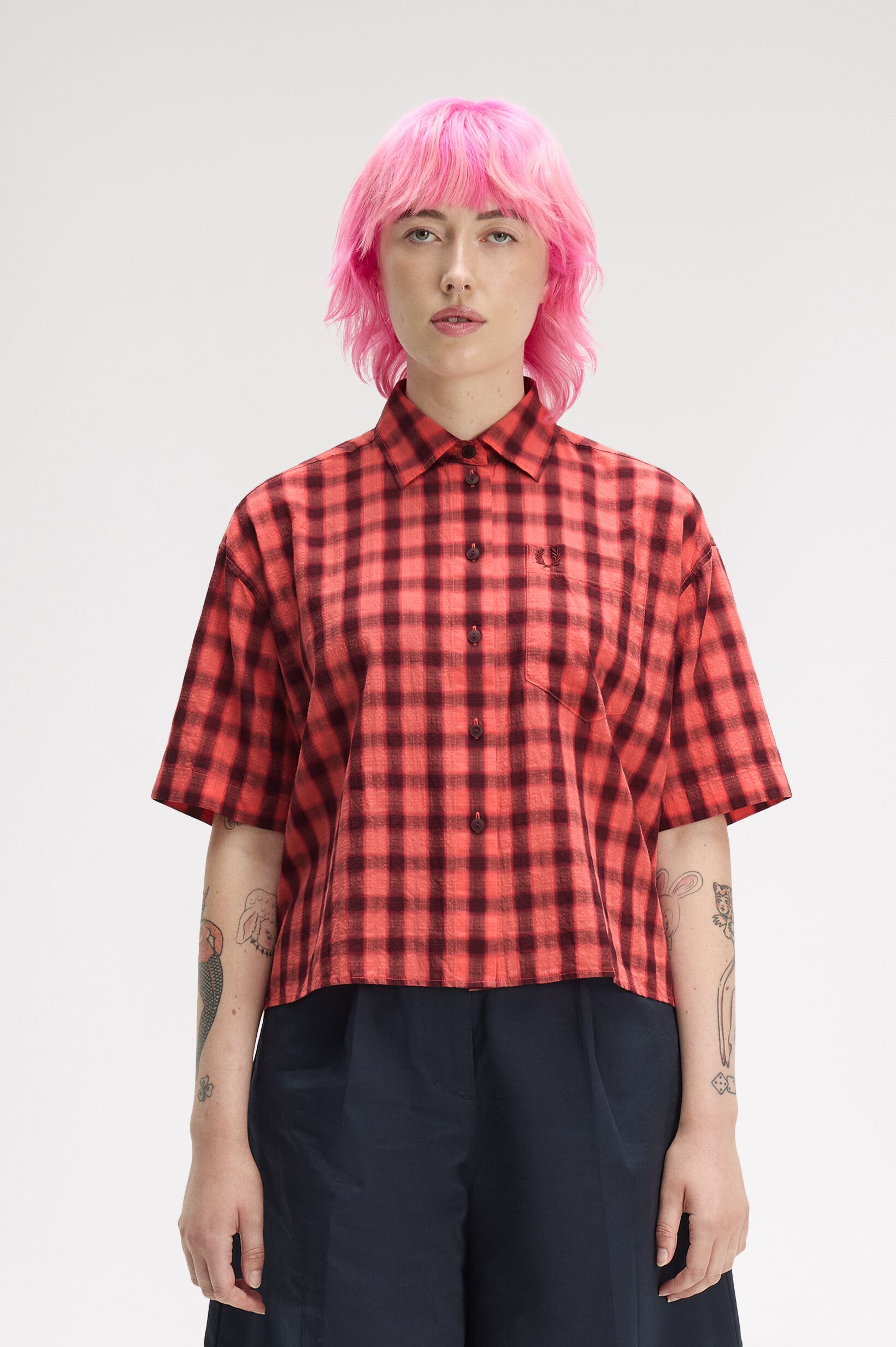 FRED PERRY 「Textured Check Shirt」|シャツ・ブラウス|