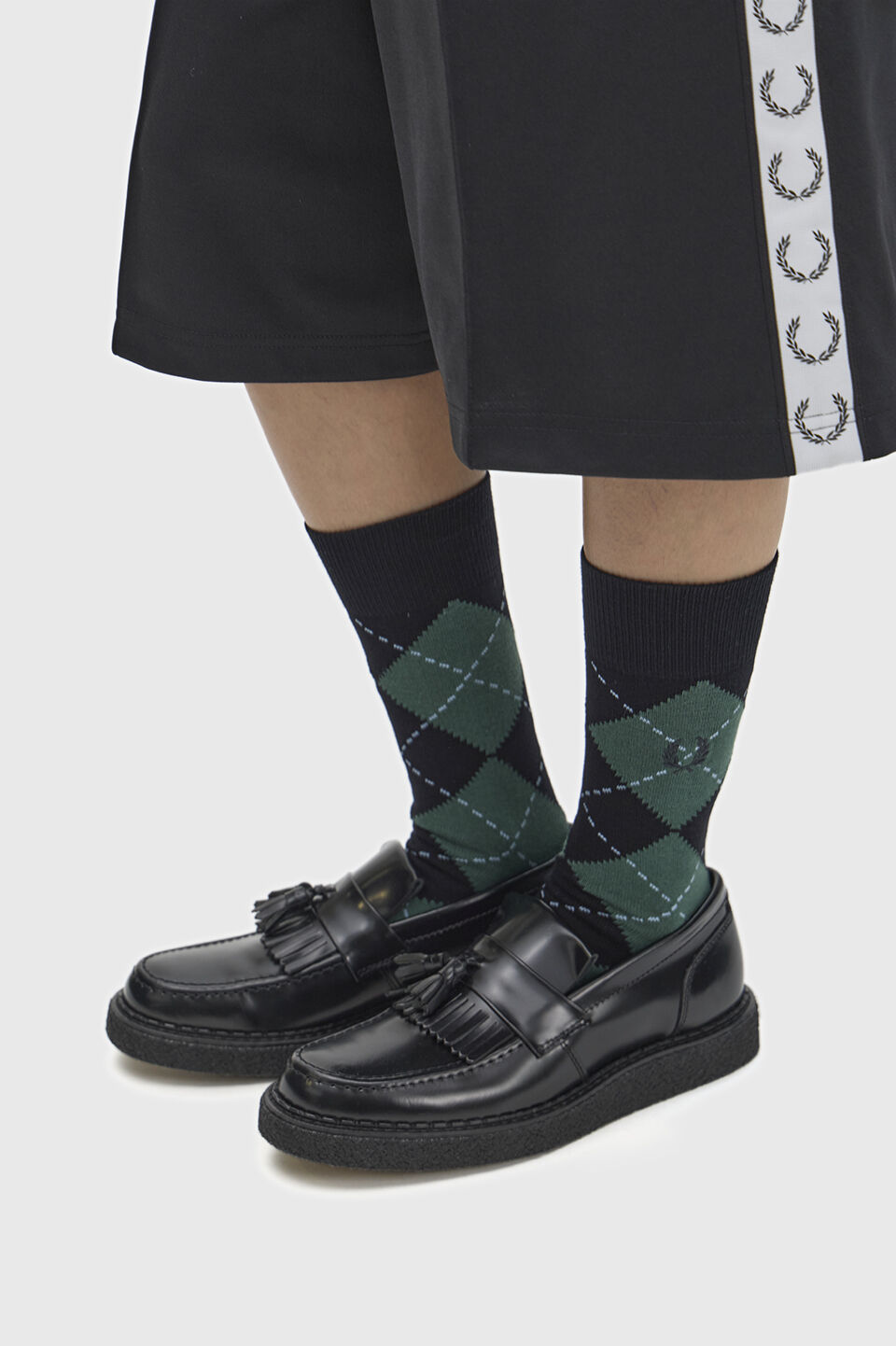 FRED PERRY 「Argyle Jacquard Socks／アーガイルジャガードソックス」|ソックス|