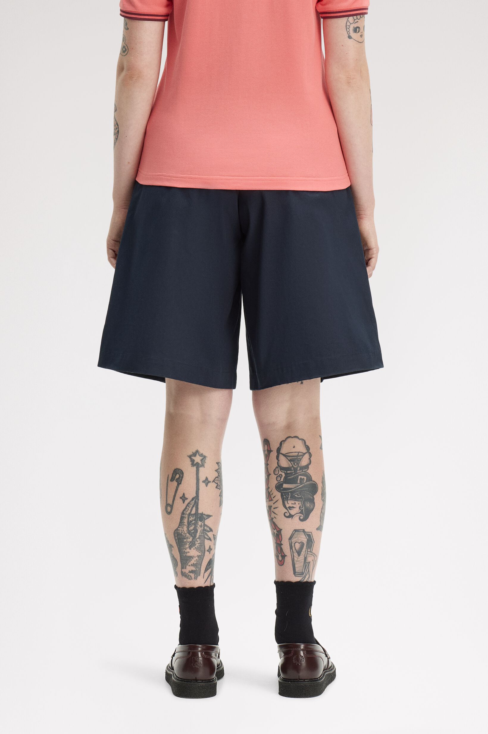 FRED PERRY 「Pleated Shorts／プリーツショーツ」|キュロット|