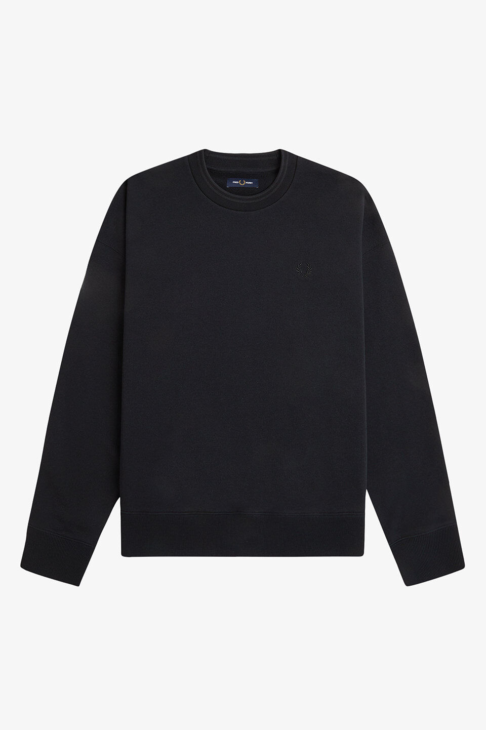 FRED PERRY 「FRED PERRY／Oversized Tipped Sweatshirt／オーバーサイズティップドスウェット」|スウェット・ジャージ|
