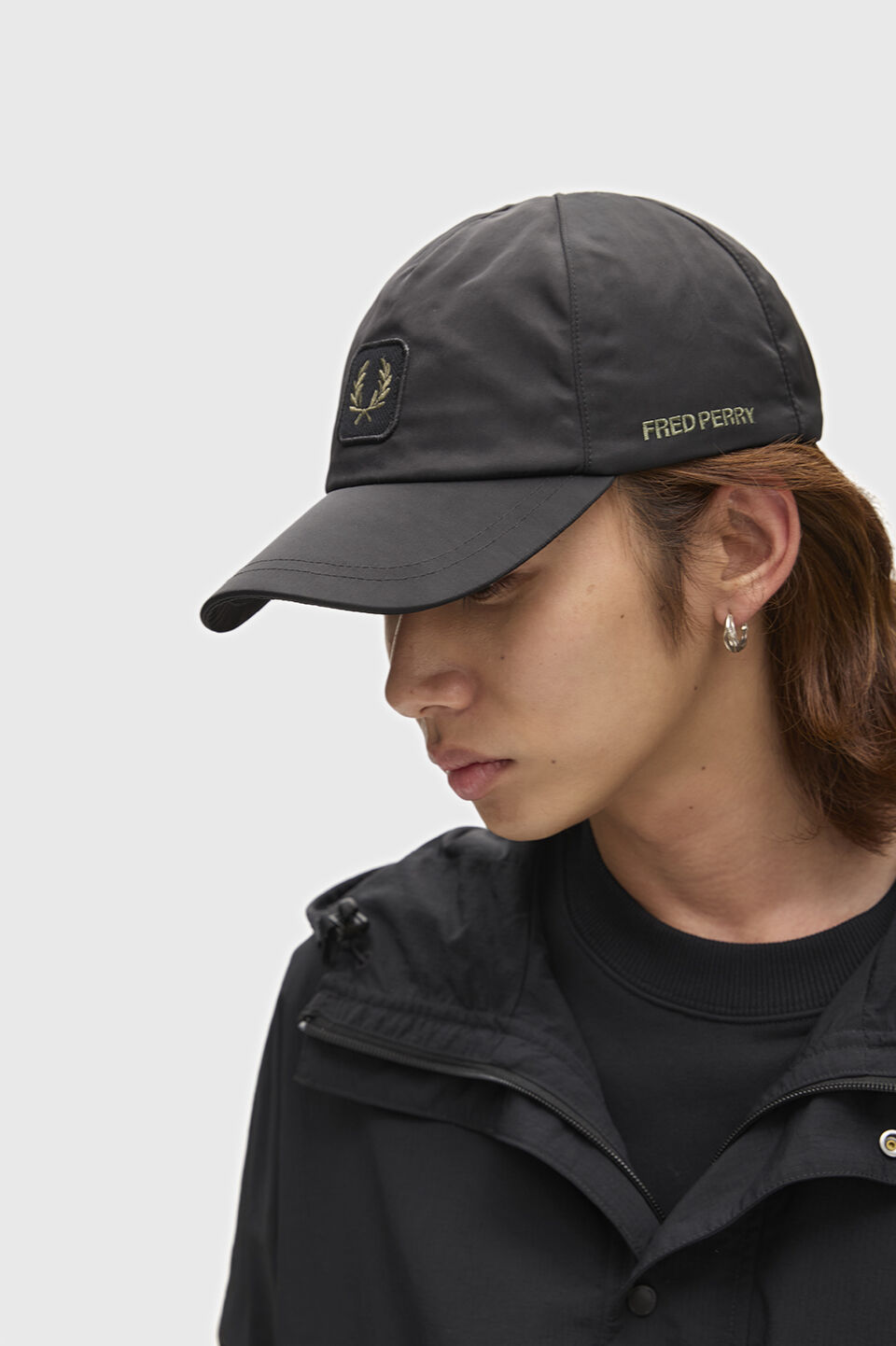 FRED PERRY 「FRED PERRY／Crinkle Nylon Cap／ナイロンキャップ」|キャップ・キャスケット|