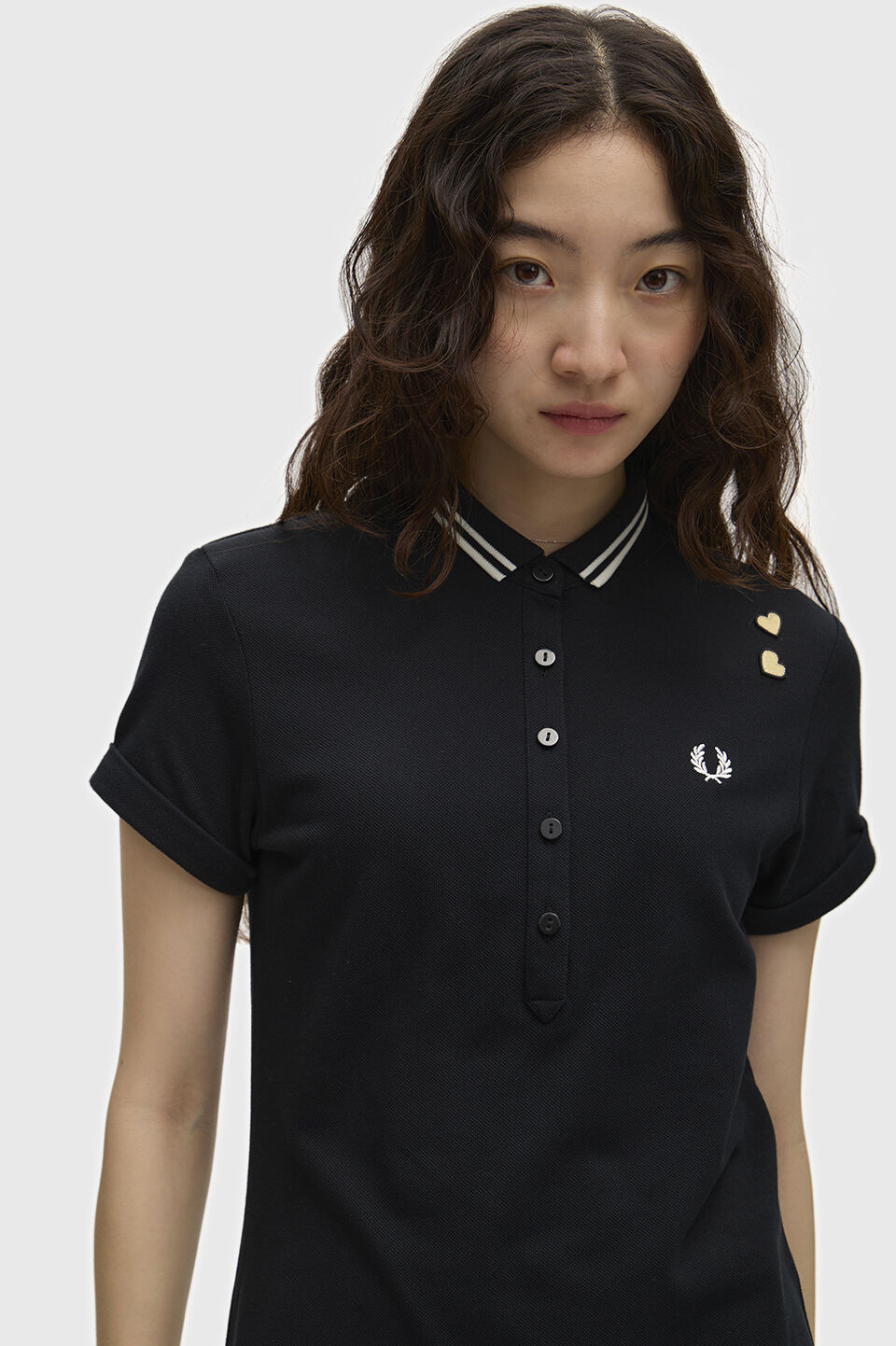 FRED PERRY 「FRED PERRY／TIPPED POLO DRESS／エイミーワインハウス　ティップラインポロワンピース」|ワンピース|