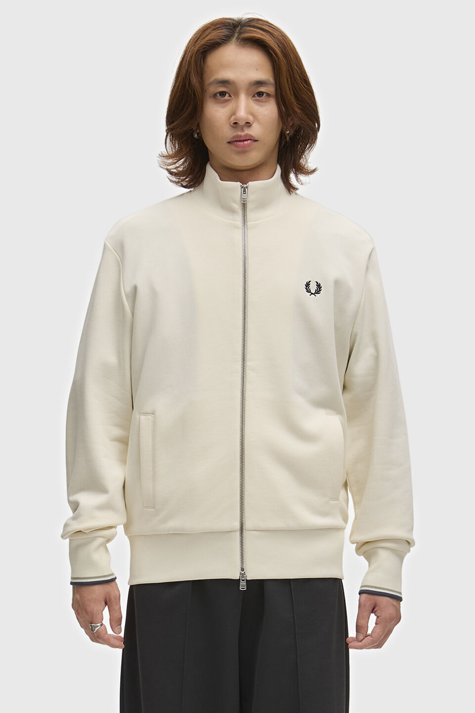 FRED PERRY 「FRED PERRY／Zip Through Sweatshirt／ジップスルースウェット」|スウェット・ジャージ|