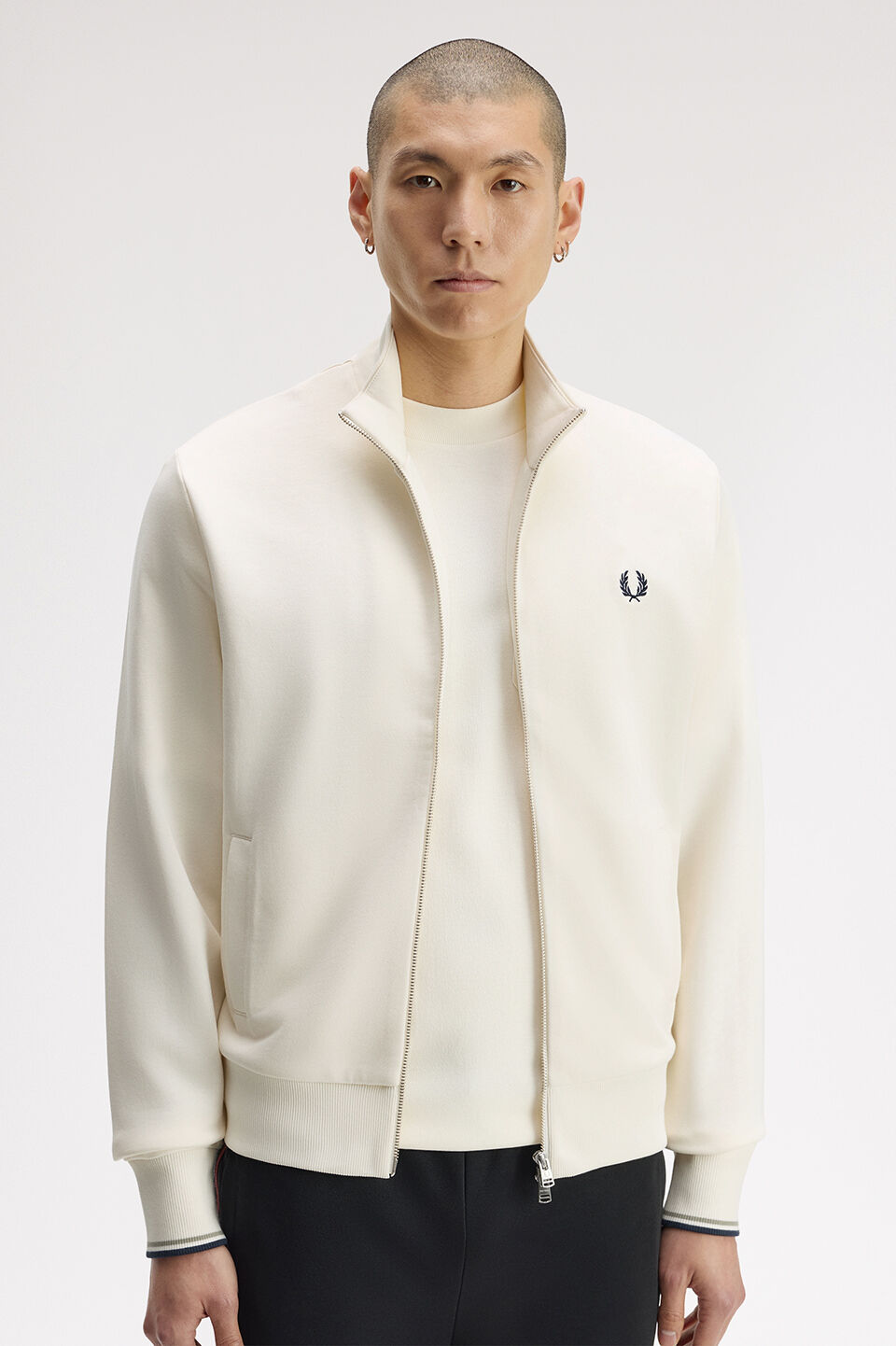 FRED PERRY 「FRED PERRY／Zip Through Sweatshirt／ジップスルースウェット」|スウェット・ジャージ|