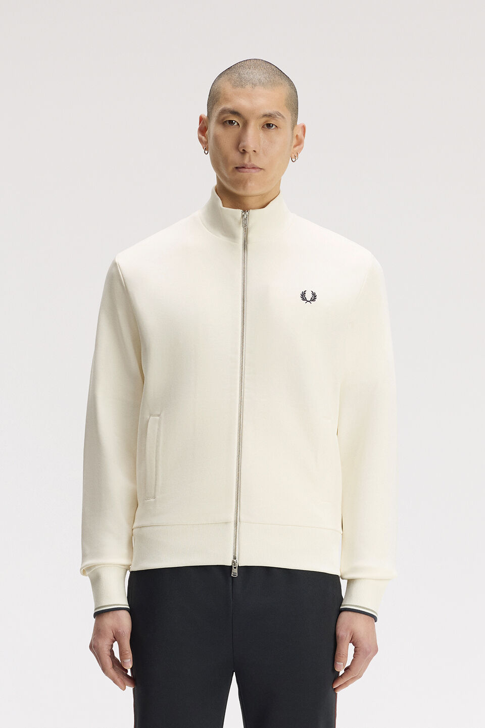 FRED PERRY 「FRED PERRY／Zip Through Sweatshirt／ジップスルースウェット」|スウェット・ジャージ|