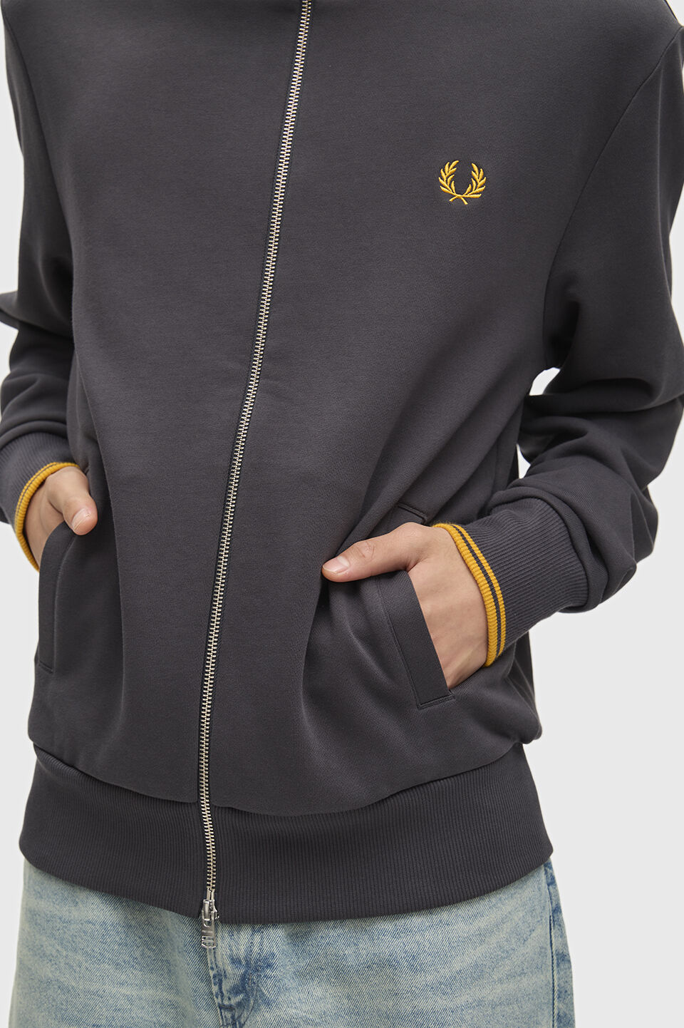 FRED PERRY 「FRED PERRY／Zip Through Sweatshirt／ジップスルースウェット」|スウェット・ジャージ|